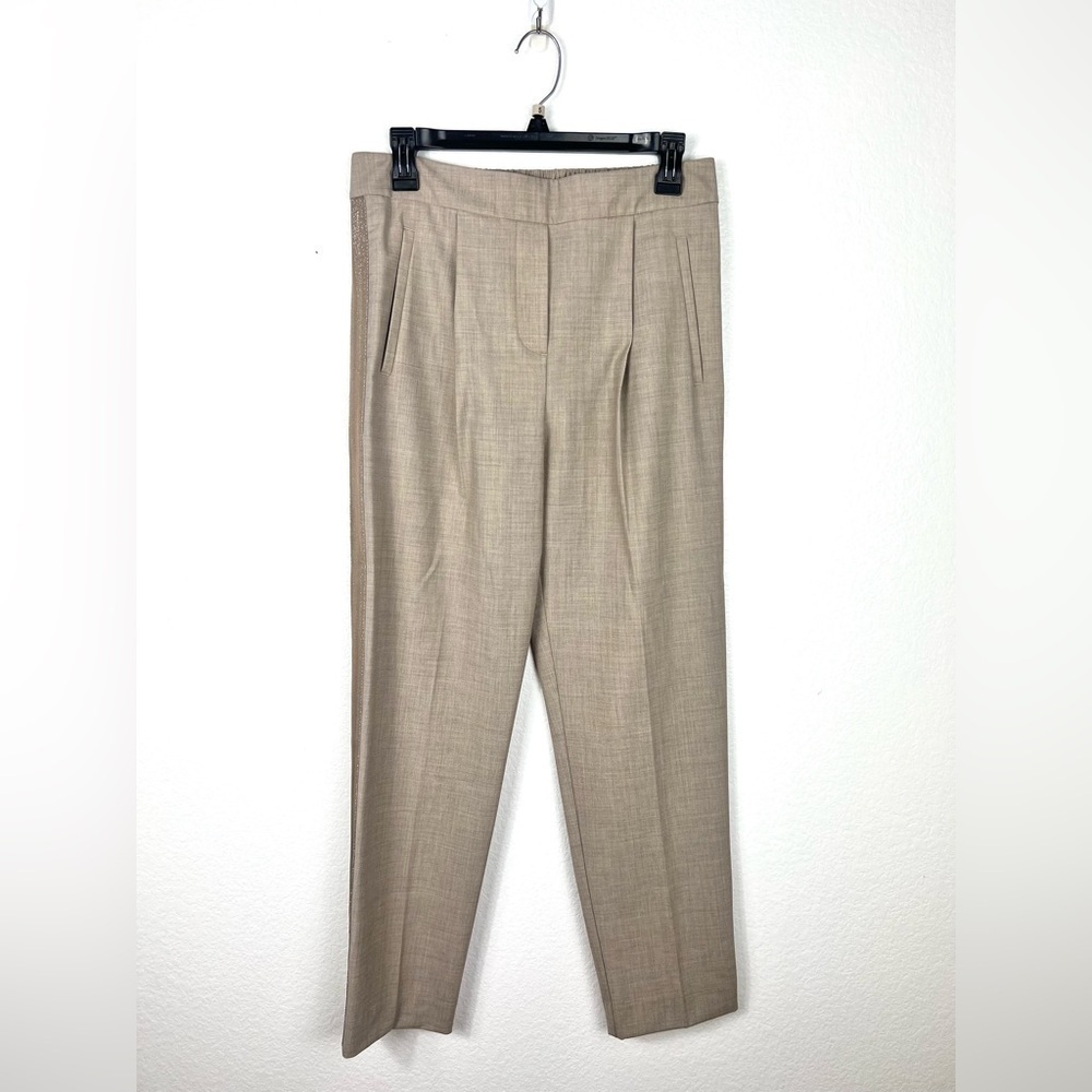 Reiss trousers ankle side stripes size 4